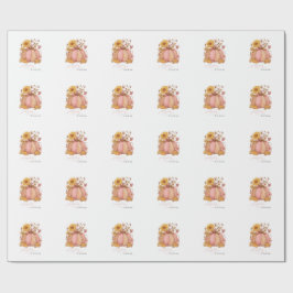 Sweet Little patch pumpkin florals is on the way ラッピングペーパー