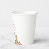 Sweet Little Peach Baby Shower  紙コップ (左)