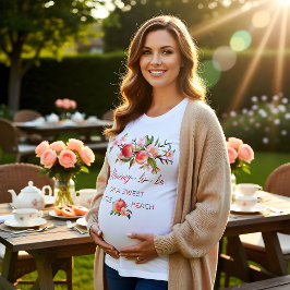 Sweet Little Peach Mommy Tシャツ