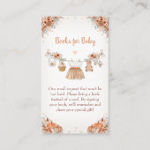 Sweet Little Pumpkin Autumn Baby Shower  エンクロージャーカード (正面)