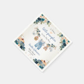 Sweet Little Pumpkin Autumn Baby Shower スタンダードカクテルナプキン (角)