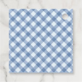 Sweet Little Pumpkin Autumn Baby Shower フェイバータグ (裏面)