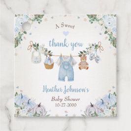 Sweet Little Pumpkin Autumn Baby Shower フェイバータグ