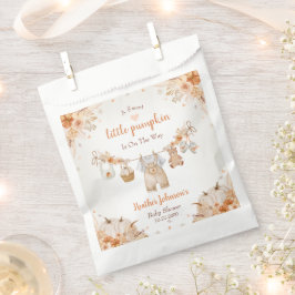 Sweet Little Pumpkin Autumn Baby Shower フェイバーバッグ