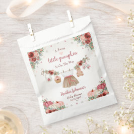 Sweet Little Pumpkin Autumn Baby Shower フェイバーバッグ