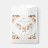 Sweet Little Pumpkin Autumn Baby Shower フェイバーバッグ (正面)