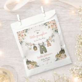 Sweet Little Pumpkin Autumn Baby Shower フェイバーバッグ