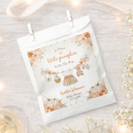 Sweet Little Pumpkin Autumn Baby Shower フェイバーバッグ