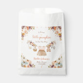 Sweet Little Pumpkin Autumn Baby Shower フェイバーバッグ (正面)