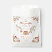 Sweet Little Pumpkin Autumn Baby Shower  フェイバーバッグ (正面)