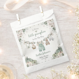 Sweet Little Pumpkin Autumn Baby Shower フェイバーバッグ