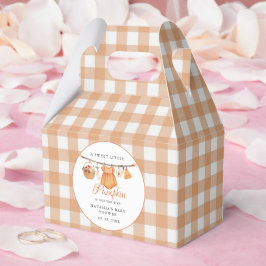 Sweet Little Pumpkin Fall ベビーシャワー フェイバーボックス
