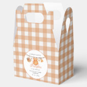 Sweet Little Pumpkin Fall ベビーシャワー フェイバーボックス (オープン)