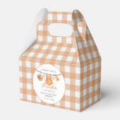 Sweet Little Pumpkin Fall ベビーシャワー フェイバーボックス (正面サイド)