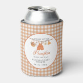 Sweet Little Pumpkin Fall ベビーシャワー 缶クーラー (缶正面)