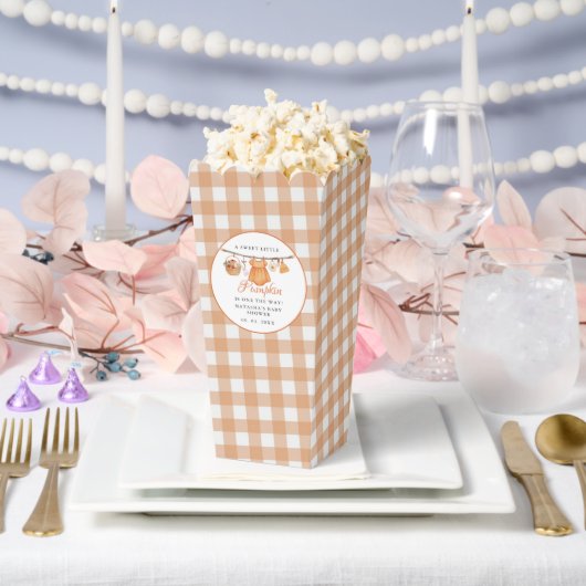 Sweet Little Pumpkin Fall baby shower フェイバーボックス (ウェディング)