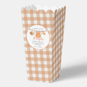 Sweet Little Pumpkin Fall baby shower フェイバーボックス (正面)