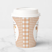 Sweet Little Pumpkin Fall baby shower 紙コップ (左)