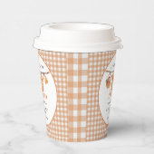 Sweet Little Pumpkin Fall baby shower 紙コップ (右)