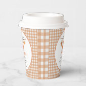 Sweet Little Pumpkin Fall baby shower 紙コップ (右)