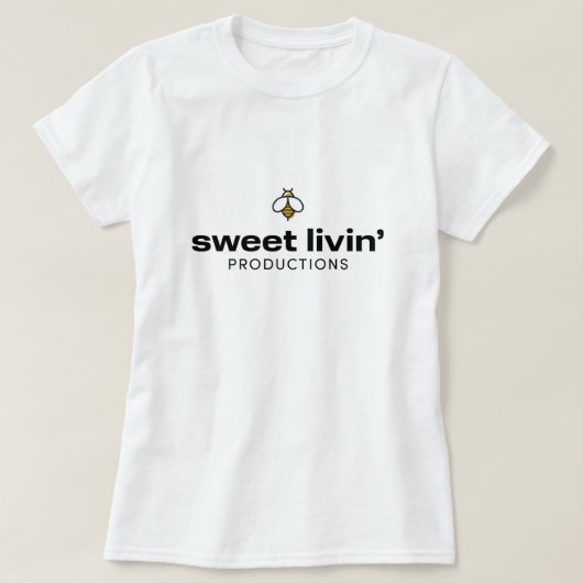 Sweet Livin'ロゴTシャツ Tシャツ (デザイン正面)