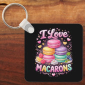 Sweet Love Macarons キーホルダー (正面)