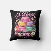 Sweet Love Macarons クッション (裏面)