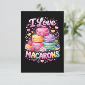 Sweet Love Macarons サンキューカード (スタンド正面)