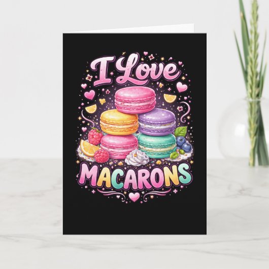 Sweet Love Macarons シーズンカード (正面)
