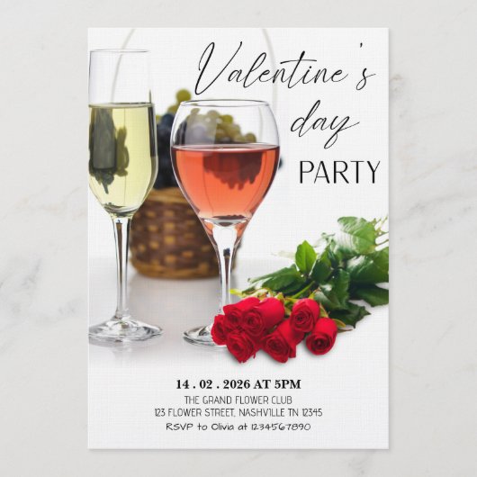 Sweet Love Valentine’s Day Event 招待状 (正面)