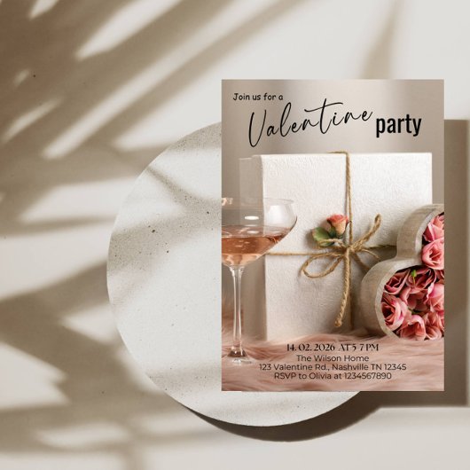 Sweet Love Valentine’s Day Party 招待状