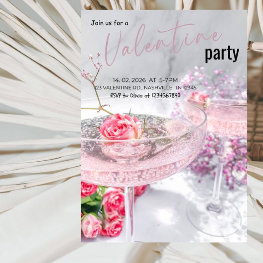 Sweet Love Valentine’s Day Party 招待状