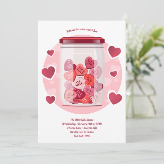 Sweet Love Valentine's Day  招待状 (スタンド正面)