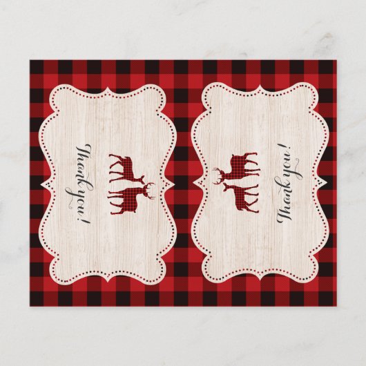 Sweet Lumberjack Baby Showerありがとう チラシ (正面)