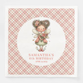 Sweet Magical Fairy Pink Floral 3rd Birthday   (正面)