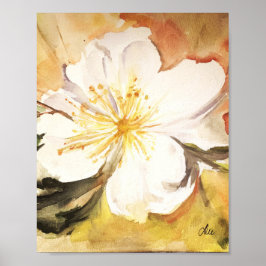 Sweet Magnolia Premium Canvas Gloss Poster(8x10) ポスター