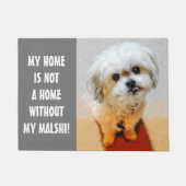 Sweet Malshi Dog Doormat ドアマット (正面)