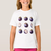 Sweet Mangosteen Tropical Fruit Tシャツ (正面)