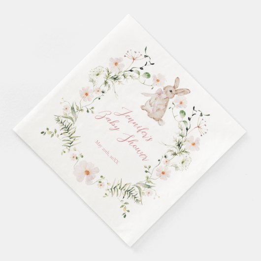 Sweet Meadow Bunny & Wildflowers Baby Shower (コーナー)