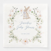 Sweet Meadow Bunny & Wildflowers Baby Shower (正面)