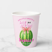 Sweet Melon First Birthday Party 紙コップ (裏面)