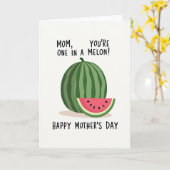 Sweet Melon Mothers Day Card カード (黄色い花)