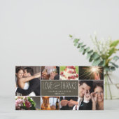 Sweet Memories 結婚's Thank You Photo Card サンキューカード (スタンド正面)