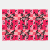 Sweet Modern candy abstract art ラッピングペーパーシート (正面)