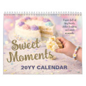Sweet Moments 2026 Calendar, Cake Thief Tiny Hands カレンダー (カバー)