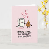 Sweet Mommys Day Hearts Card カード (黄色い花)