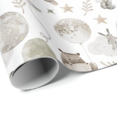 Sweet Moon Dreams Hippo,トイバニー,バニー ラッピングペーパー (ロールコーナー)