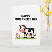 Sweet Moothers Day カード (黄色い花)