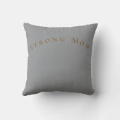Sweet Mother Cat & Kitten - Mother's Day Throw Pil クッション (裏面)