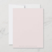 Sweet Mother Child Photo Collage Mother's Day Card 招待状 (裏面)